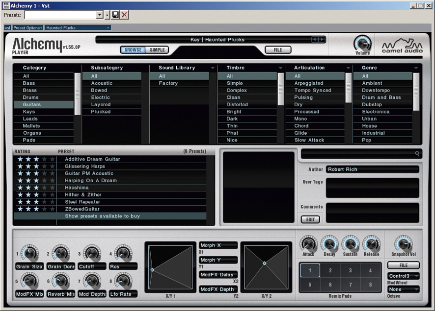 Camel Audio Alchemy Player