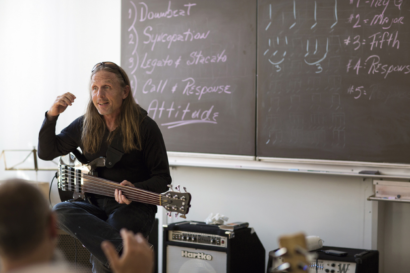 Warwick Bass Camp 2013 - Steve Bailey
