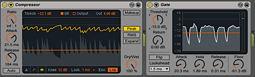 Ableton Live 9 – Compressor & Gate