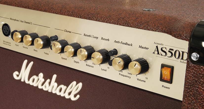 Marshall AS50D - detail