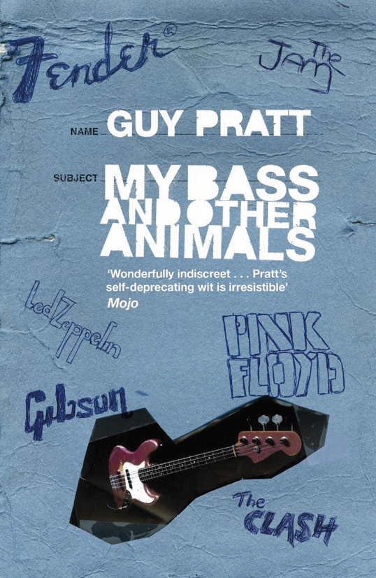 Guy Pratt - přebal knihy