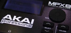 Akai MPX8 detail