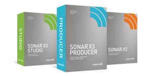 CAKEWALK SONAR X3