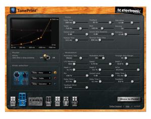 TC Electronic TonePrint Editor