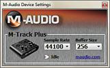 M-Audio M-Track Plus - Device Settings