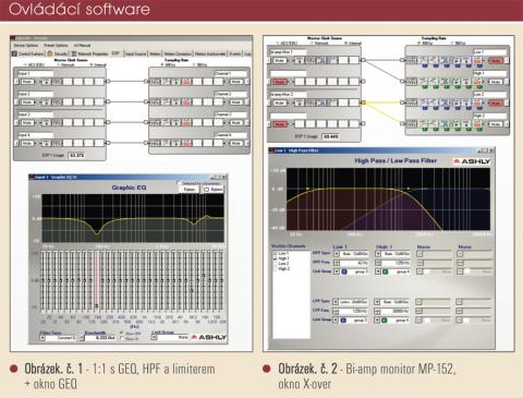 Ashly nxp 3.04 - ovládací software