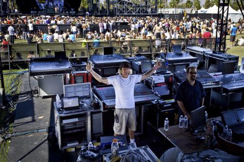 Dave Rat na festivalu Coachella (2011)