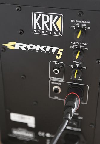 KRK Rokit G3 - ovládání