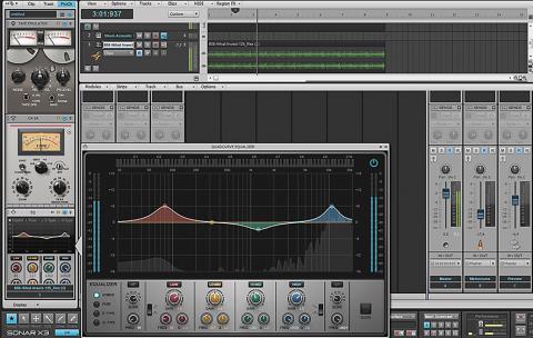 Cakewalk Sonar X3 –  QuadCurve Equalizer 