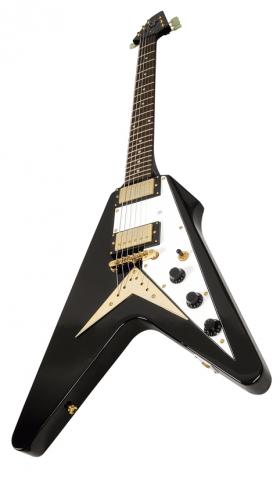 Vintage V60BK Flying V